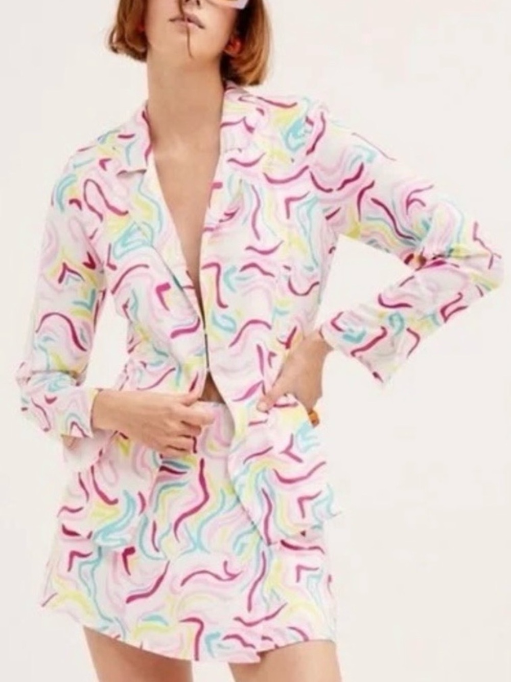 NWT for Love and Lemons Top n Skirt Set XS